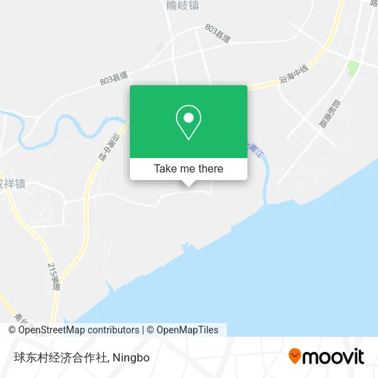 球东村经济合作社 map