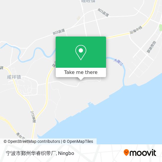 宁波市鄞州华睿织带厂 map
