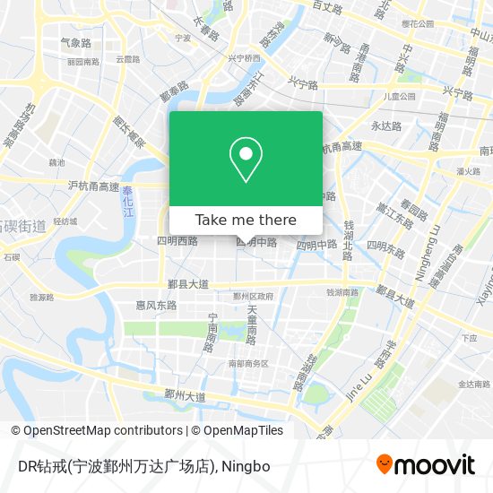 DR钻戒(宁波鄞州万达广场店) map