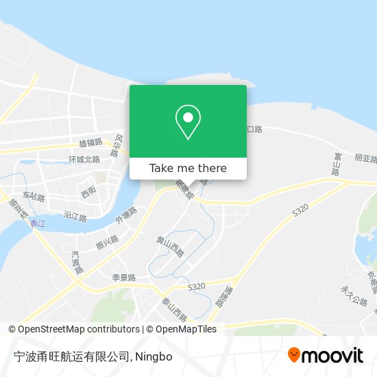 宁波甬旺航运有限公司 map