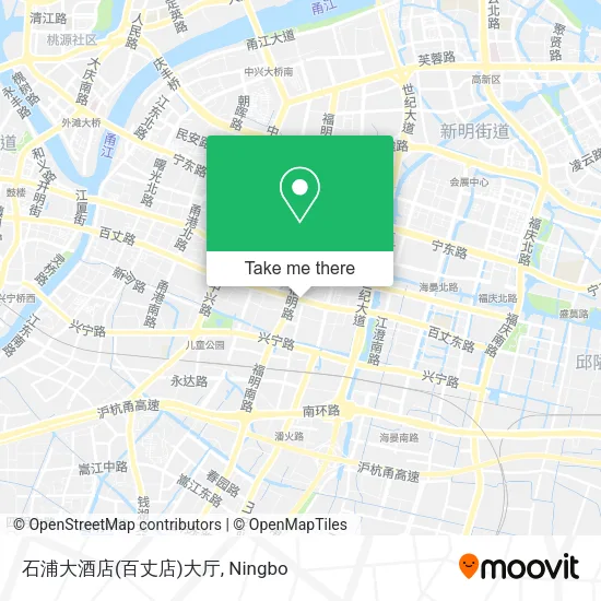 石浦大酒店(百丈店)大厅 map