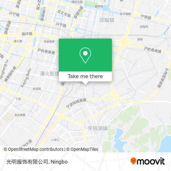 光明服饰有限公司 map
