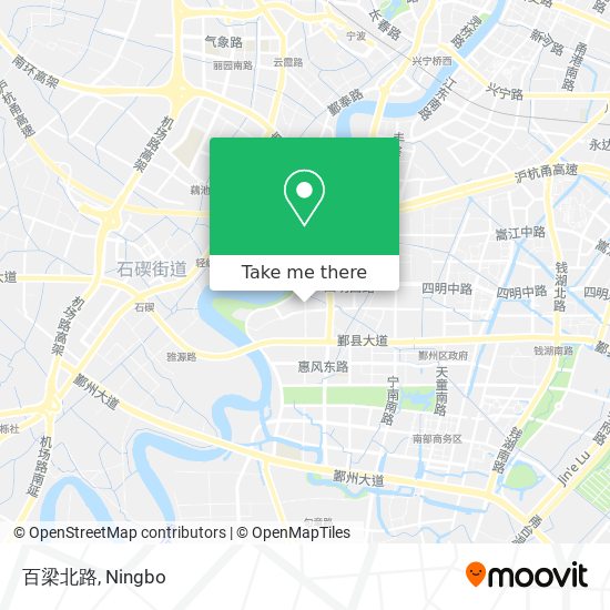 百梁北路 map
