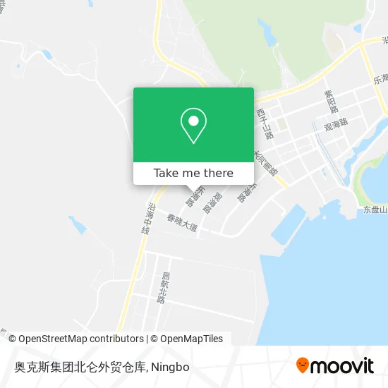 奥克斯集团北仑外贸仓库 map