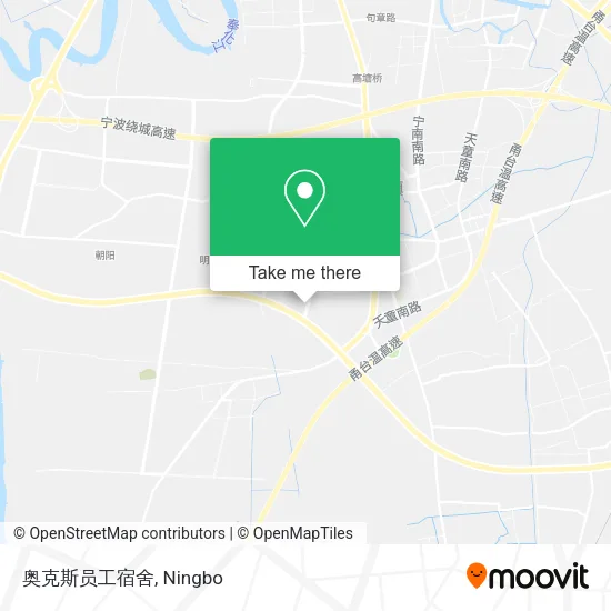 奥克斯员工宿舍 map