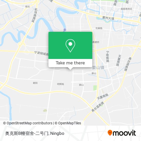 奥克斯B幢宿舍-二号门 map