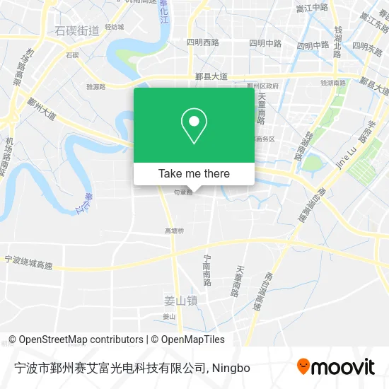 宁波市鄞州赛艾富光电科技有限公司 map