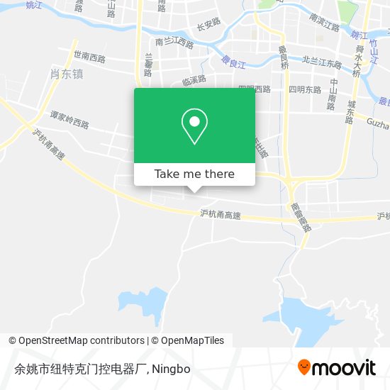 余姚市纽特克门控电器厂 map