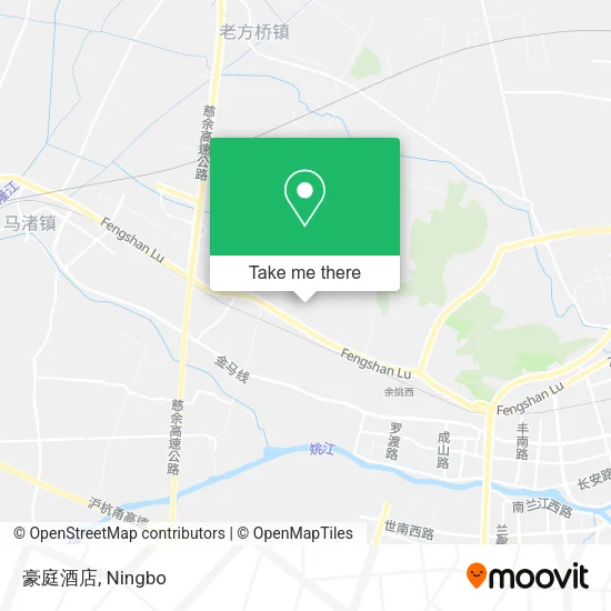 豪庭酒店 map