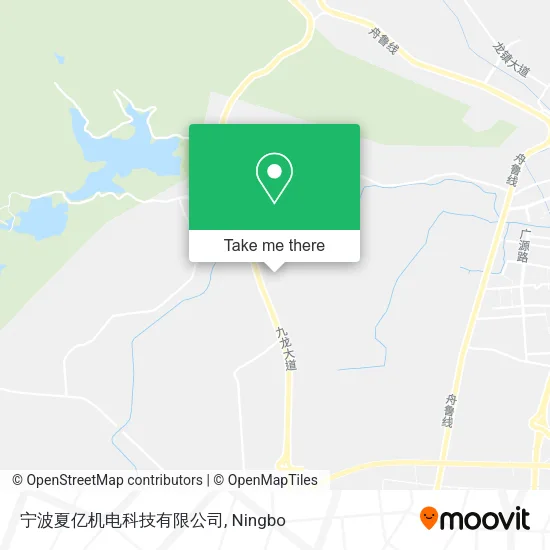 宁波夏亿机电科技有限公司 map