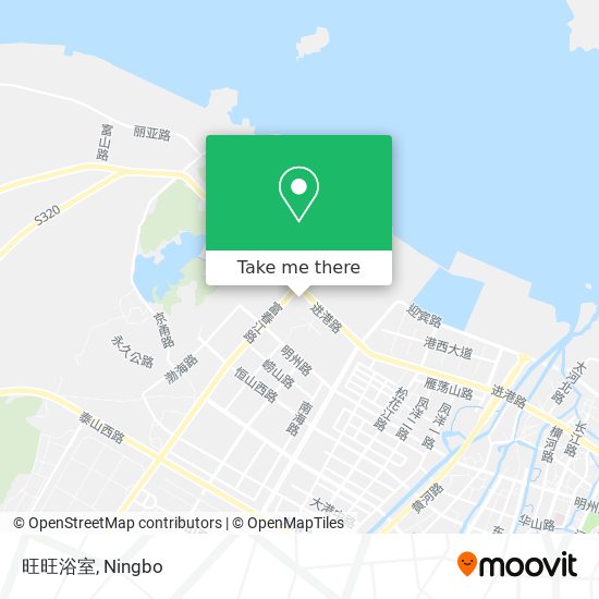 旺旺浴室 map