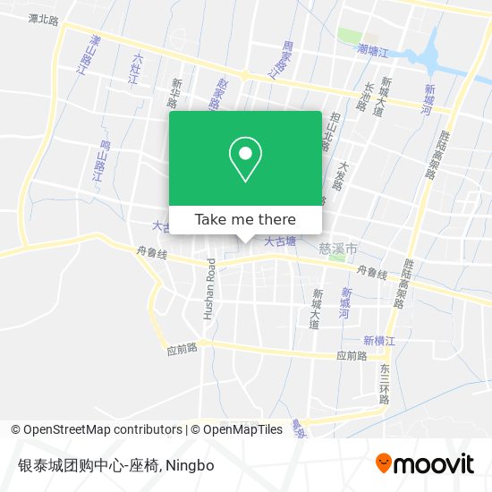 银泰城团购中心-座椅 map
