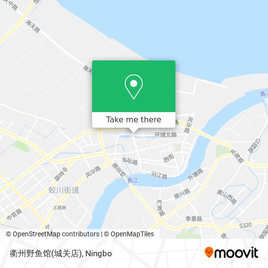 衢州野鱼馆(城关店) map