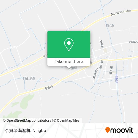 余姚绿岛塑机 map