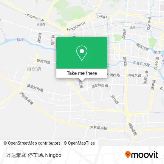 万达豪庭-停车场 map