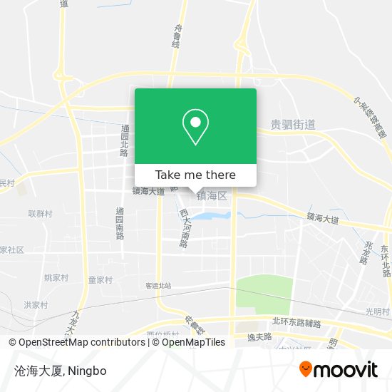 沧海大厦 map