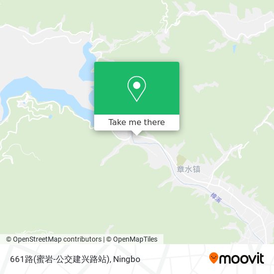 661路(蜜岩-公交建兴路站) map