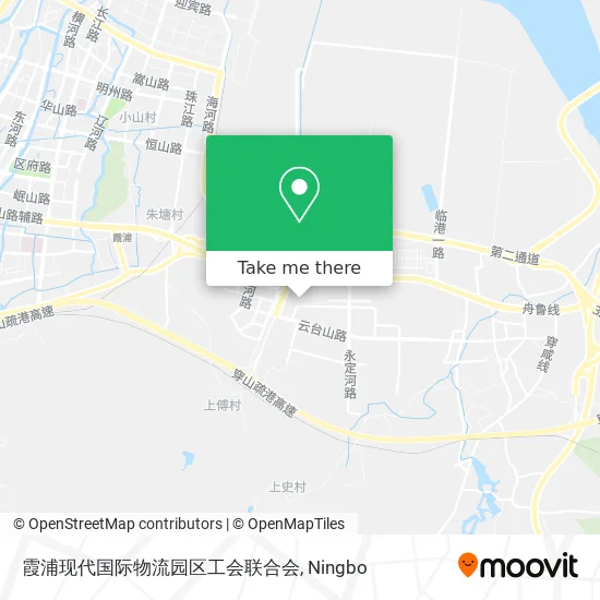 霞浦现代国际物流园区工会联合会 map