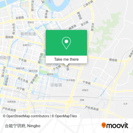 台能宁玥府 map