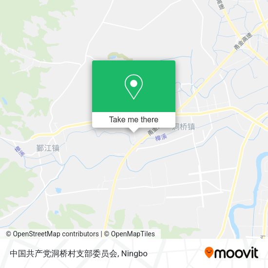 中国共产党洞桥村支部委员会 map