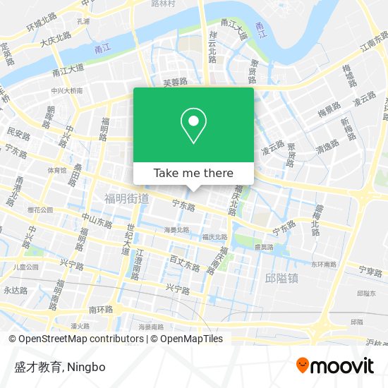 盛才教育 map