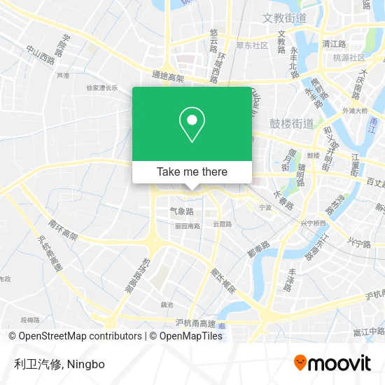 利卫汽修 map