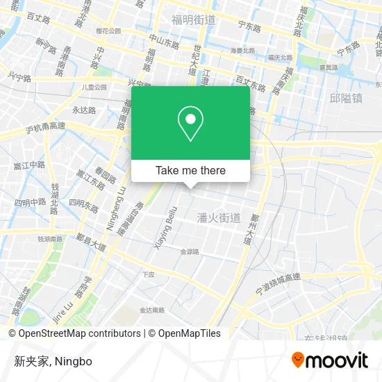 新夹家 map