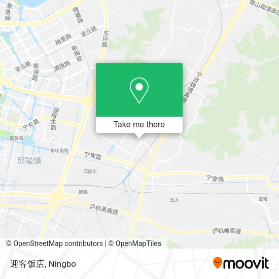 迎客饭店 map