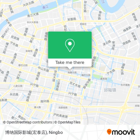 博纳国际影城(宏泰店) map
