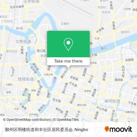 鄞州区明楼街道和丰社区居民委员会 map
