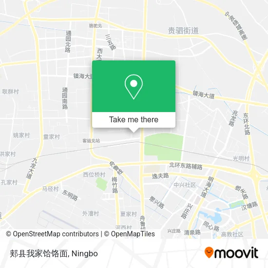 郏县我家饸饹面 map