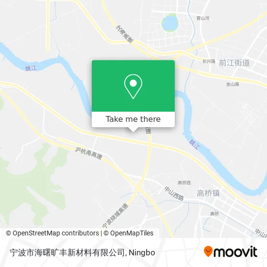 宁波市海曙旷丰新材料有限公司 map