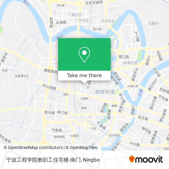 宁波工程学院教职工住宅楼-南门 map