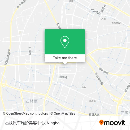 杰诚汽车维护美容中心 map