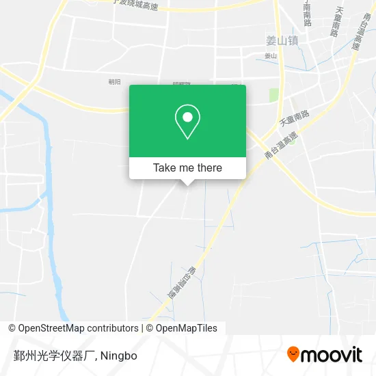 鄞州光学仪器厂 map