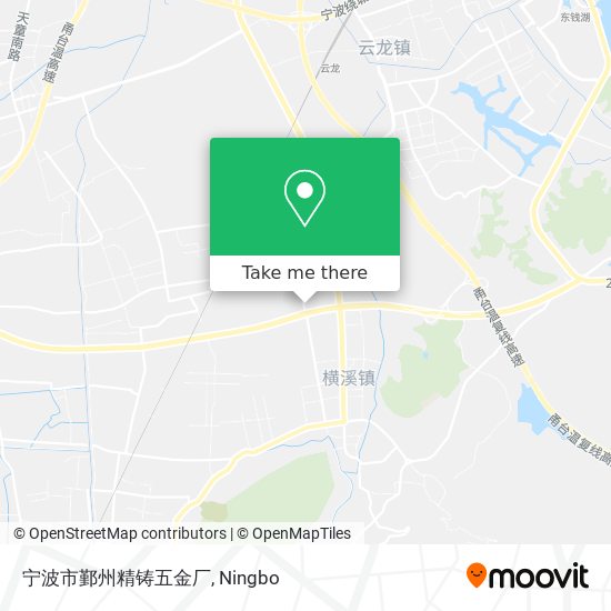 宁波市鄞州精铸五金厂 map