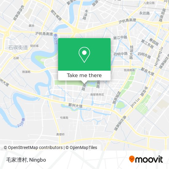 毛家漕村 map