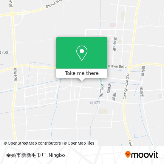 余姚市新新毛巾厂 map