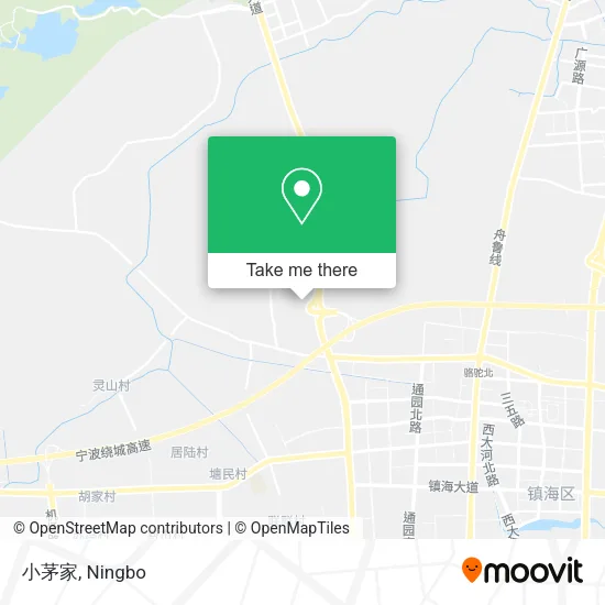 小茅家 map