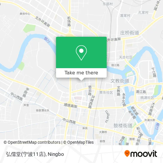 弘儒堂(宁波11店) map