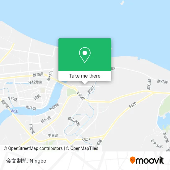 金文制笔 map