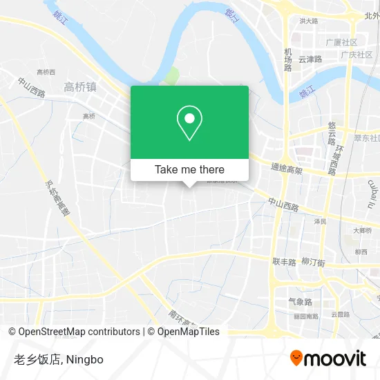 老乡饭店 map