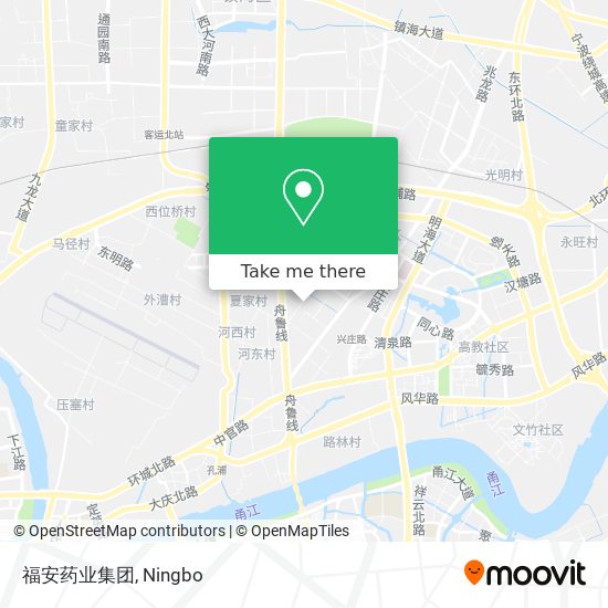 福安药业集团 map