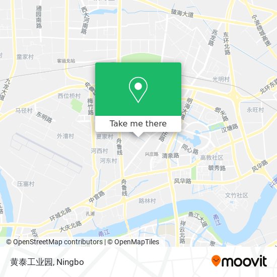 黄泰工业园 map