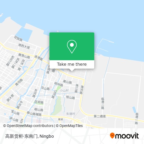 高新货柜-东南门 map
