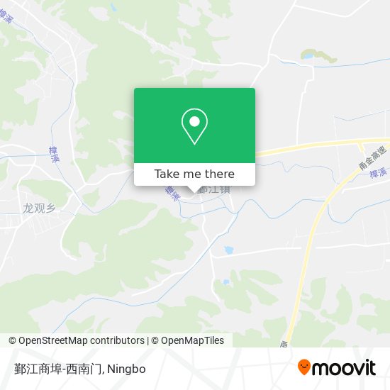 鄞江商埠-西南门 map