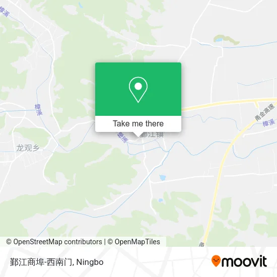 鄞江商埠-西南门 map