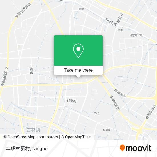 丰成村新村 map