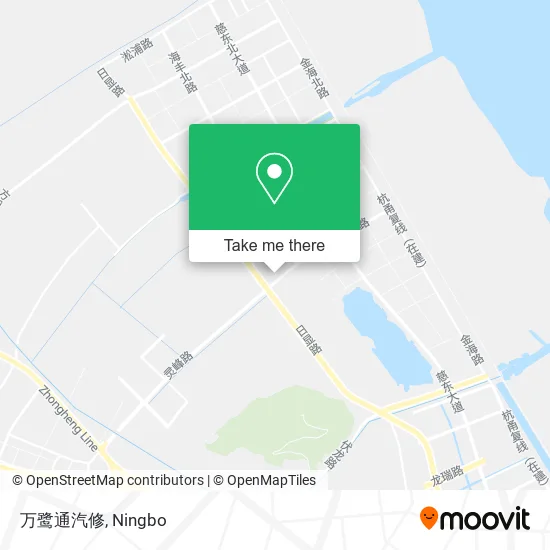 万鹭通汽修 map