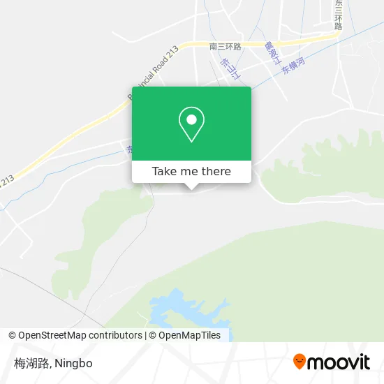 梅湖路 map